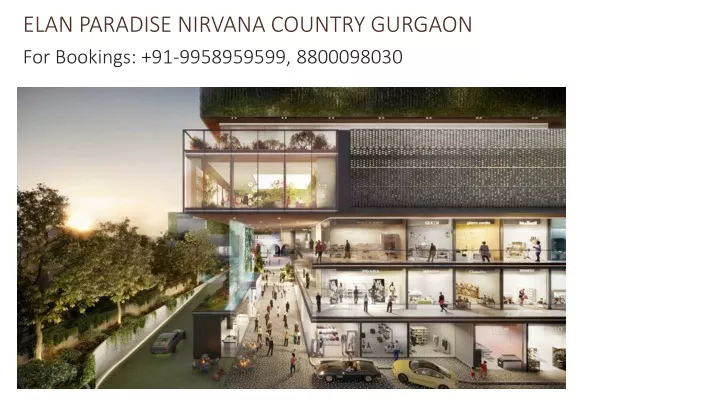 elan paradise nirvana country gurgaon