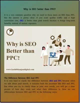 SEO VS PPC: Which is Better for Your website