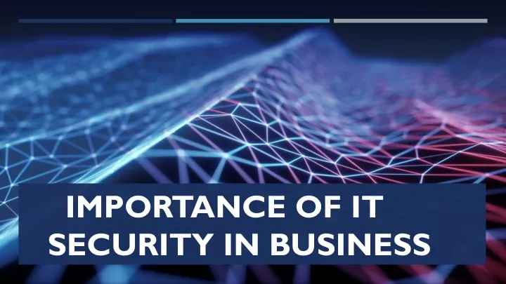 importance of it security in business