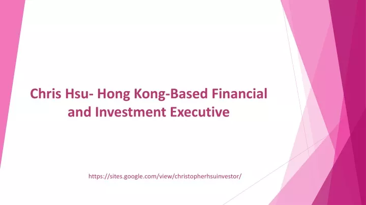 chris hsu hong kong based financial