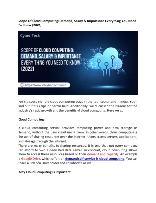 scope of cloud computing demand salary importance