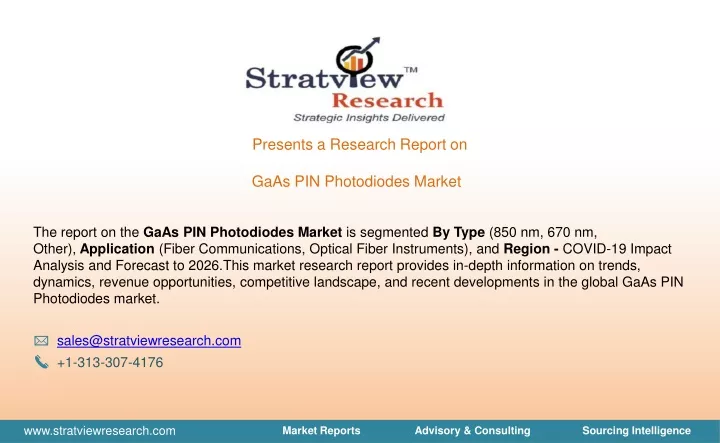 presents a research report on gaas