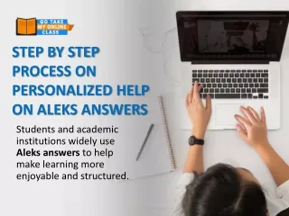STEP BY STEP PROCESS ON PERSONALIZED HELP ON ALEKS ANSWERS