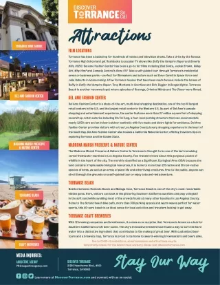 Discover Torrance Attractions