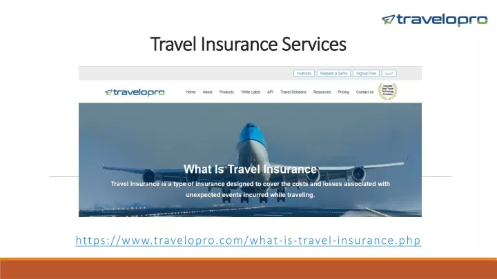 travel insurance services