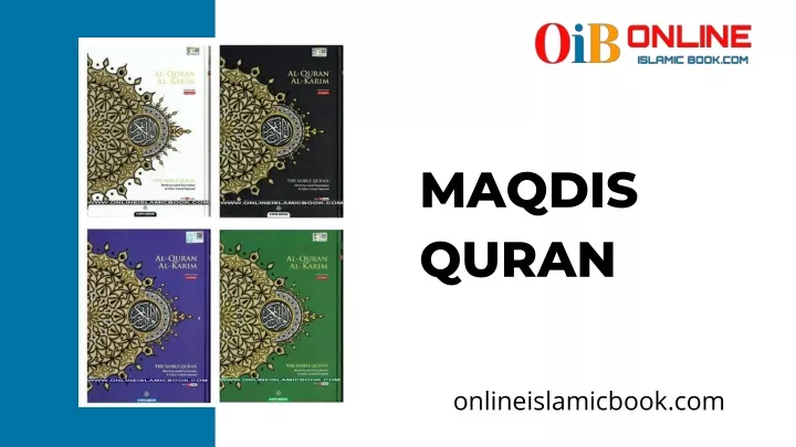 maqdis quran