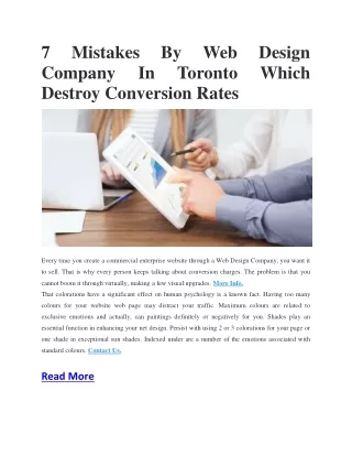 7 company destroy conversion rates
