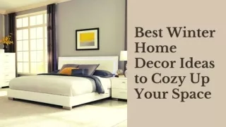 Best Winter Home Decor Ideas to Cozy Up Your Space
