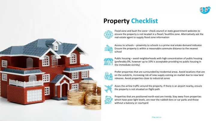 property checklist