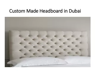 custom made headboard in dubai