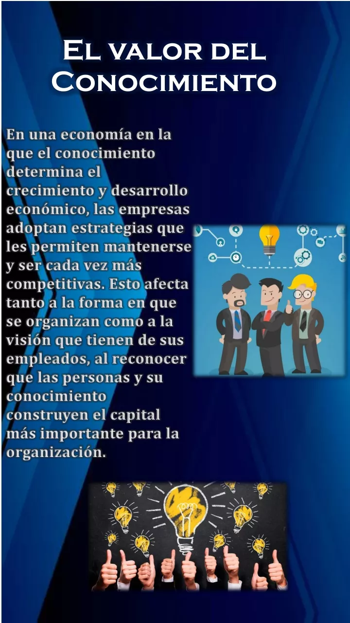 el valor del conocimiento