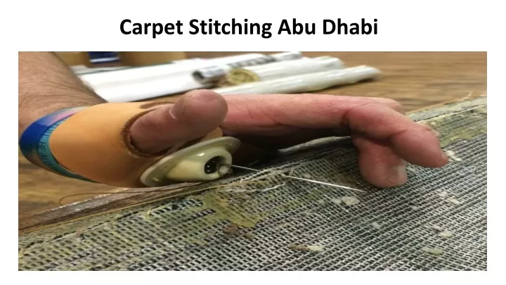carpet stitching abu dhabi
