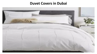Duvet Covers in Dubai