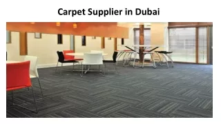 Carpet Supplier in Dubai