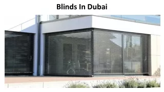Blinds In Dubai