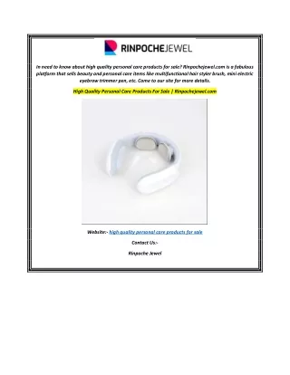 High Quality Personal Care Products For Sale  Rinpochejewel.com