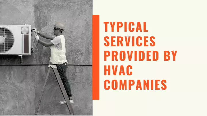 typical services provided by hvac companies