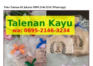 Toko Talenan Di Jakarta Ô8ᑫ5.21ㄐϬ.З2Зㄐ[WA]
