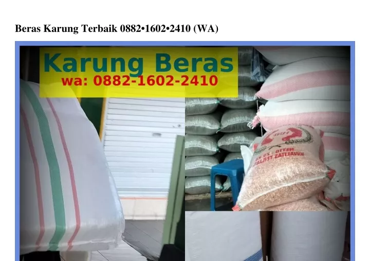 beras karung terbaik 0882 1602 2410 wa