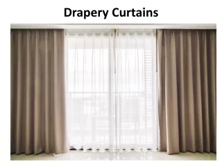 drapery curtains