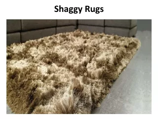 shaggy rugs