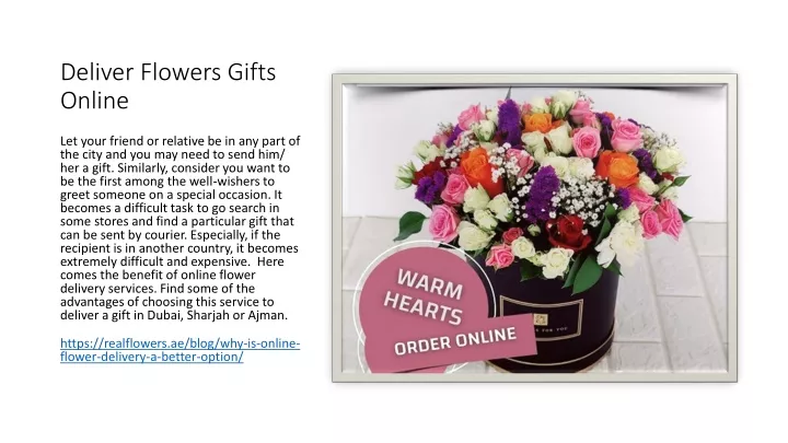 deliver flowers gifts online