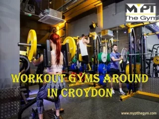 workout gyms around in croydon