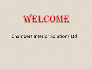 welcome