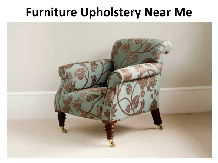 furniture upholstery near me