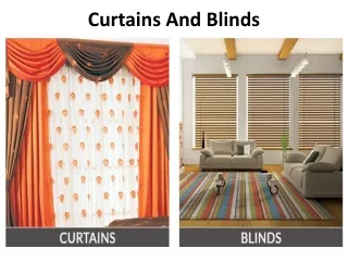 curtains and blinds
