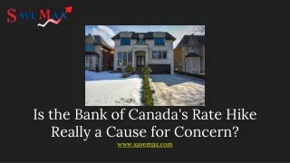 Is the Bank of Canada's Rate Hike Really a Cause for Concern?