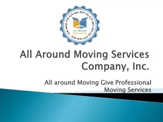 Professional Moving Company Miami allaroundmoving.com