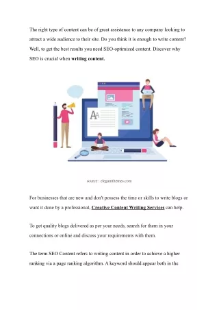 the right type of content can be of great