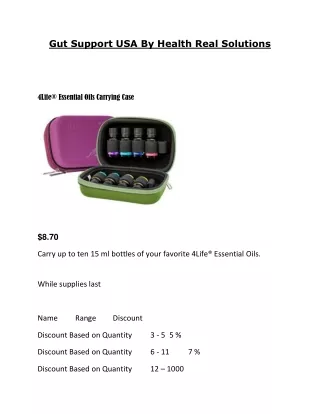 gut support usa by health real solutions
