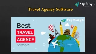 travel agency software
