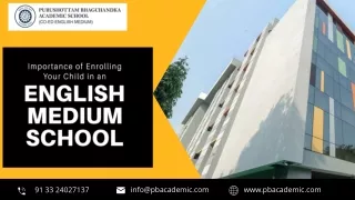 Importance of Enrolling Your Child in an English Medium School