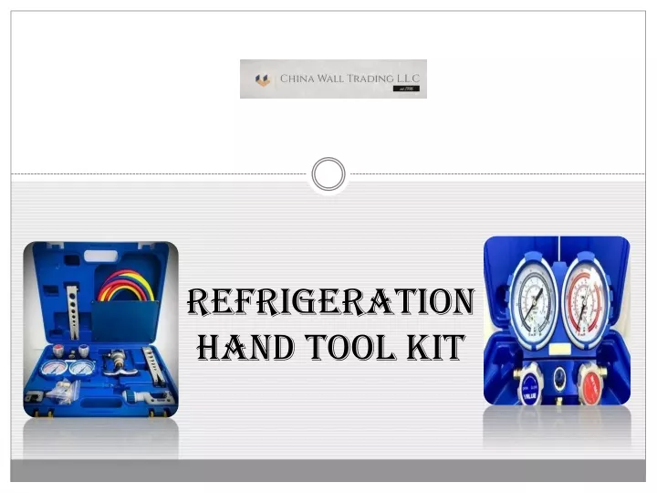 refrigeration hand tool kit