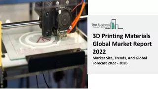 3d printing materials global market report 2022