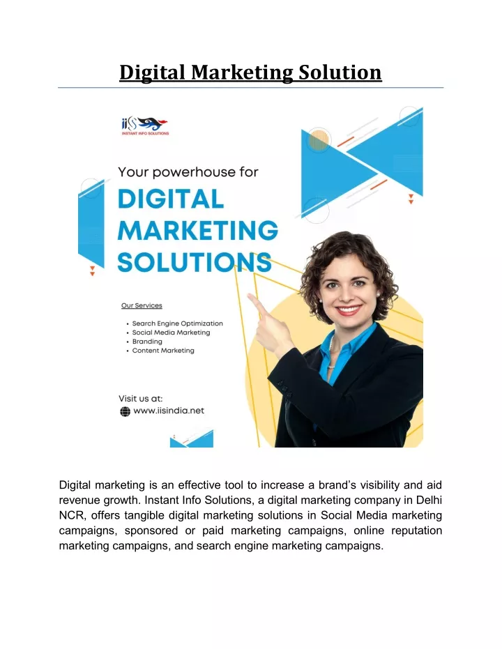 digital marketing solution