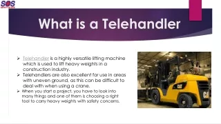 What is a Telehandler?