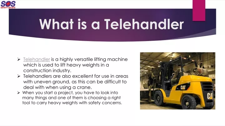 what is a telehandler