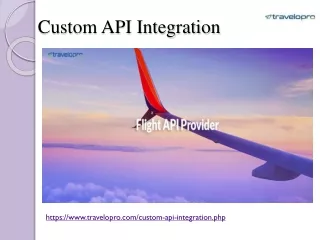 custom api integration