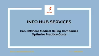 Can Offshore Medical Billing Companies Optimize Practice Costs