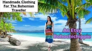 Handmade Clothing For The Bohemian Traveller