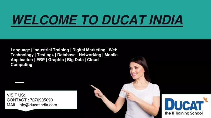 welcome to ducat india