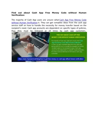 find out about cash app free money code without
