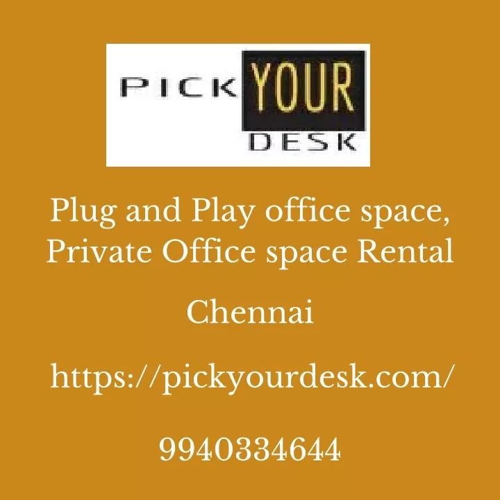 plug and play office space private office space