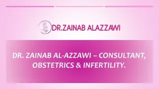 dr zainab al azzawi consultant obstetrics infertility