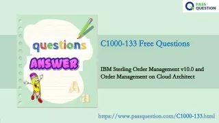 c1000 133 free questions c1000 133 free questions