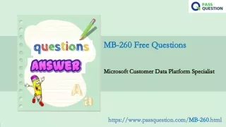 mb 260 free questions mb 260 free questions